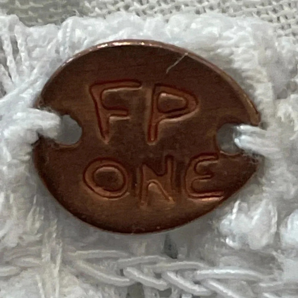 Free People White Lace Top Small - Picture 5 of 6